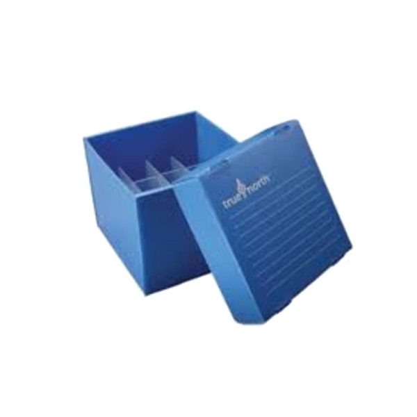 CRIOCAJA PP AZUL 16 PUESTOS TUBOS 50ML P/10