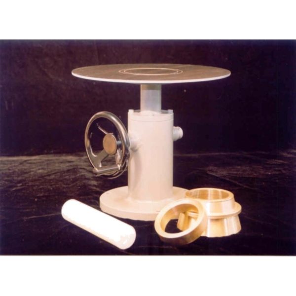 MESA DE SACUDIDAS CON PLATO DE AC. INOX