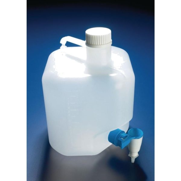BIDON OCTOGONAL C/GRIFO PP 10L