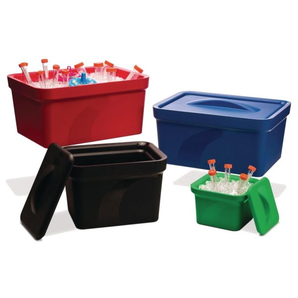 BANDEJA HIELO ROJA 315X235 MM 4 L