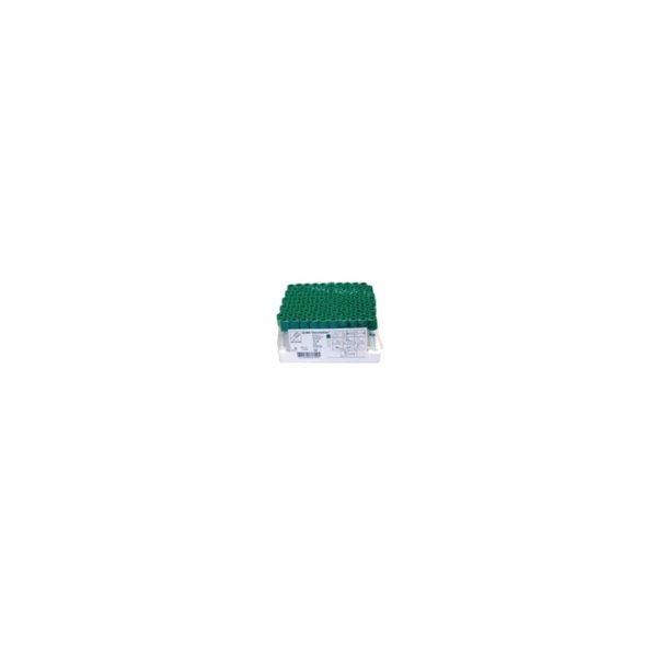 TUBO PH HEPARINA-LITIO 17IU VERDE 10ML C/100