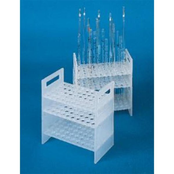 SOPORTE P/ 50 PIPETAS PP BLANCO