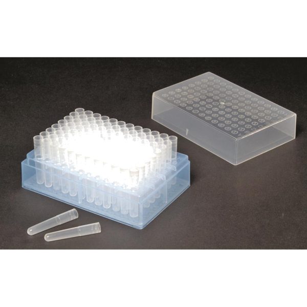 TUBE MTS 12-STRIP 1.1ML CLEAR C/400