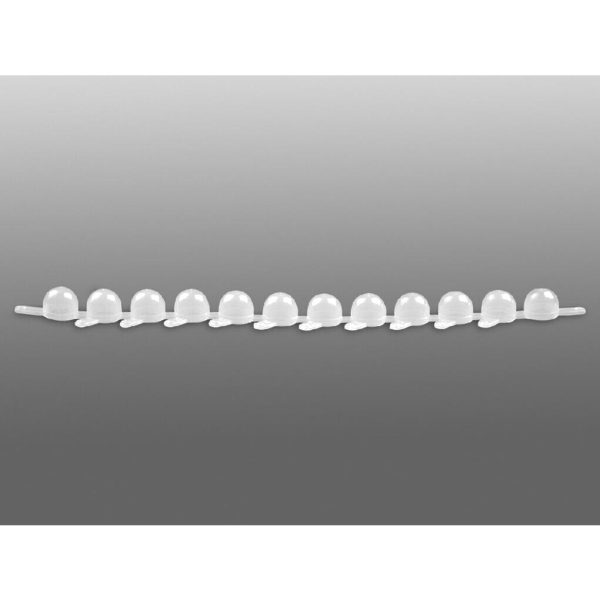 TUBE 12-STRIP CAP MTS  STERILE C/400
