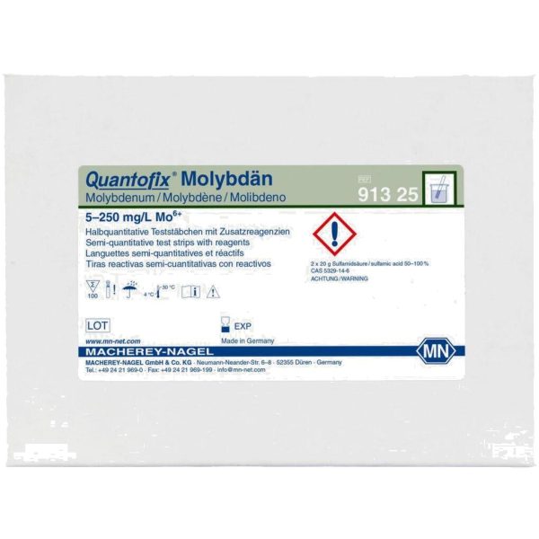KIT MOLIBDENO 0-250 MG/L C/100