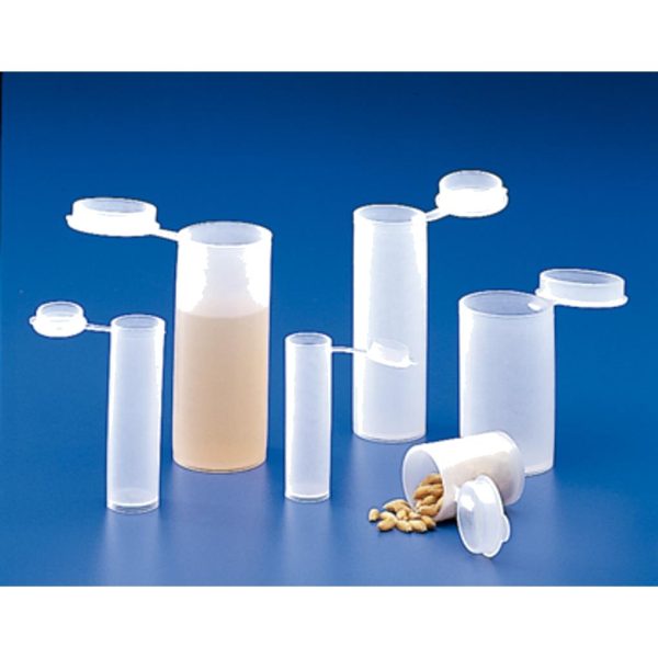 RECIPIENTE CON TAPON PE 20ML B/100