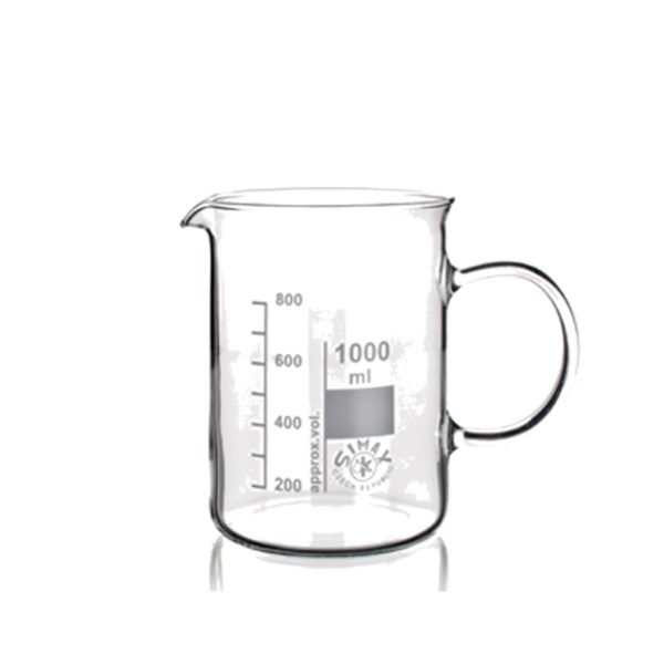 VASO PRECIPITADO C/ASA 250ML C/6