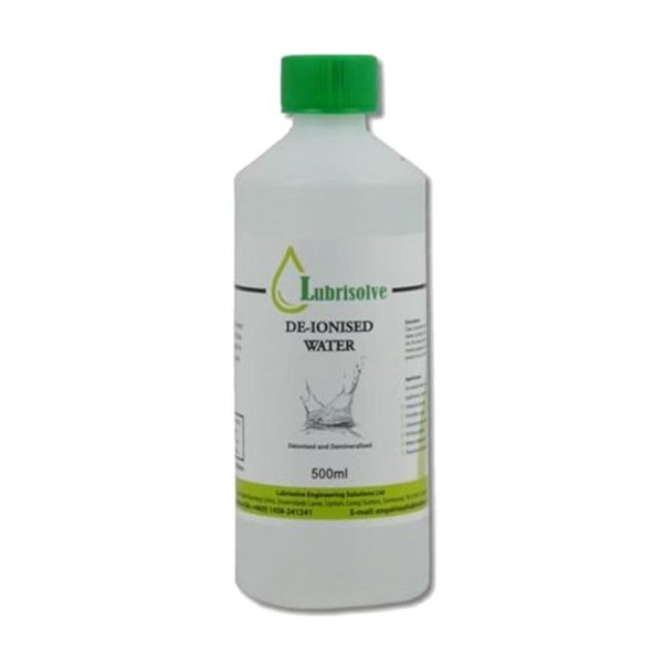 AGUA DESIONIZADA Y DESMINERALIZADA 500 ML