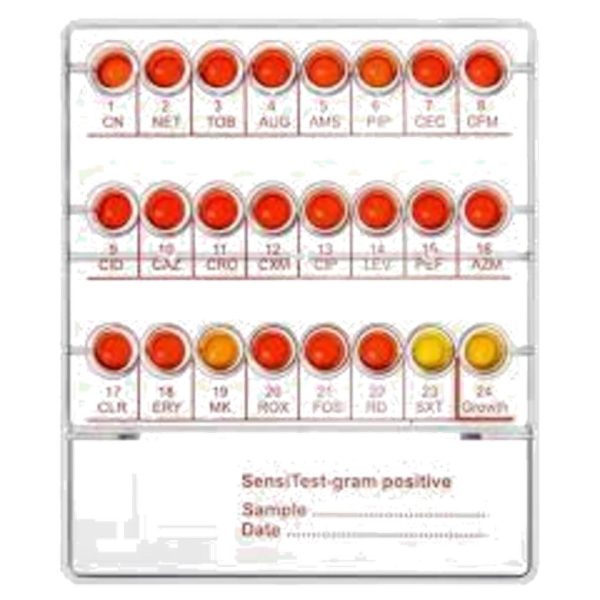 SENSITEST GRAM POSITIVO 20 TEST