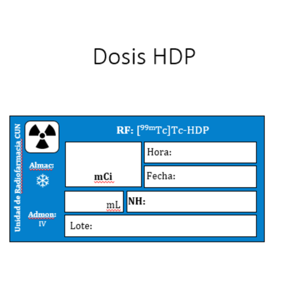 PEGATINA DOSIS HDP C/500