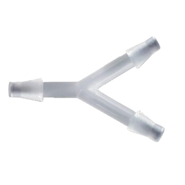 CONECTOR DE TUBO CILINDRICO EN Y Ø 8MM C/10