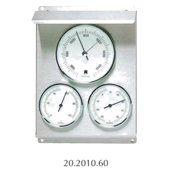 ESTACION METEOROLOGICA ACERO INOX.