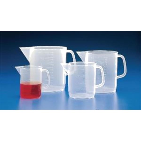VASO CON ASA GRADUADO PP 2000 ML