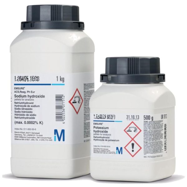 POTASIO HIDROXIDO EN LENTEJAS 500 G