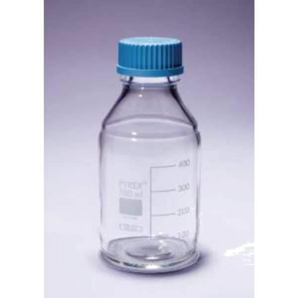 FRASCO VIDRIO ISO T/ROSCA  AZUL 10 L
