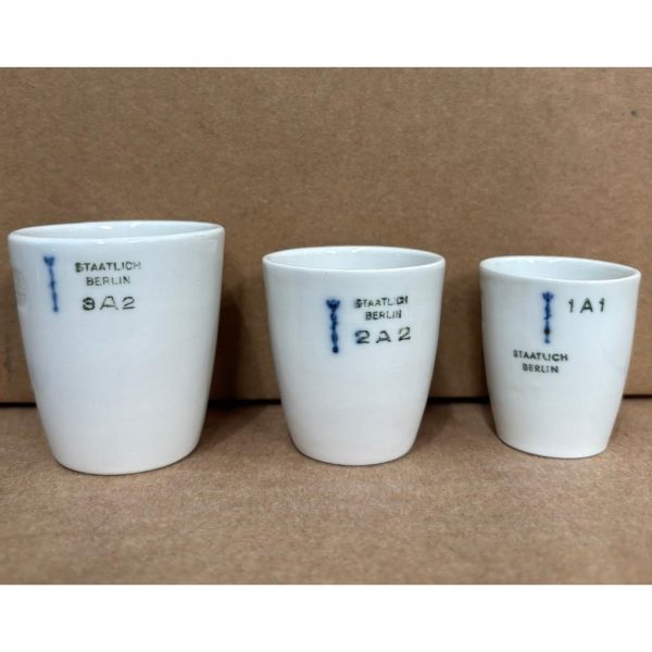 CRISOL FILTRANTE PORCELANA POROSA 35X40 MM
