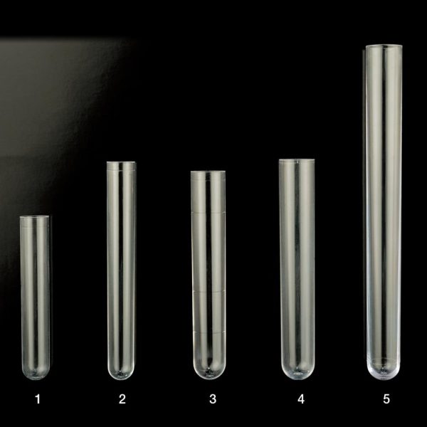 TUBO 16X95 PS GRADUADO FDO/REDONDO B/500