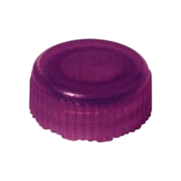 TAPON ROSCA MICROTUBO VIOLETA B/500