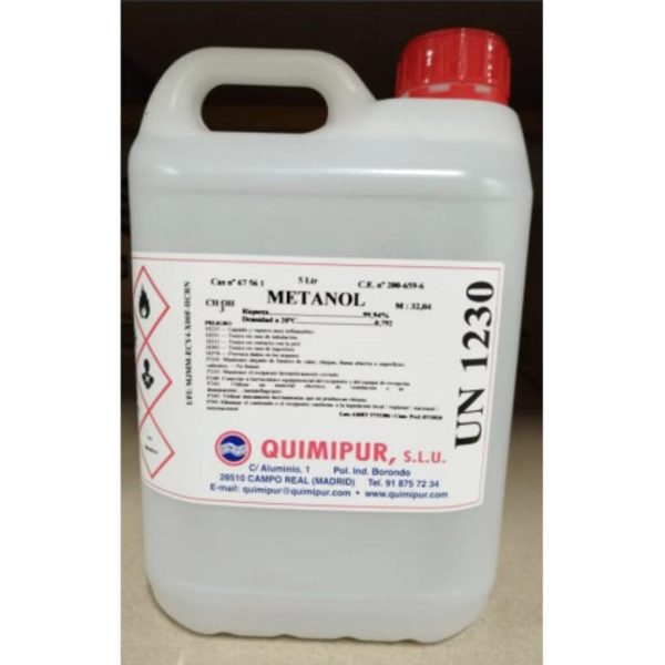 ALCOHOL METILICO QP 5 LTRS