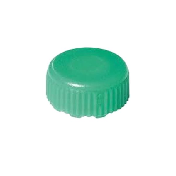 TAPON ROSCA MICROTUBO VERDE C/500