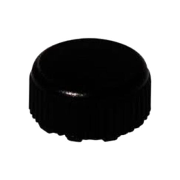 TAPON ROSCA MICROTUBO NEGRO B/500