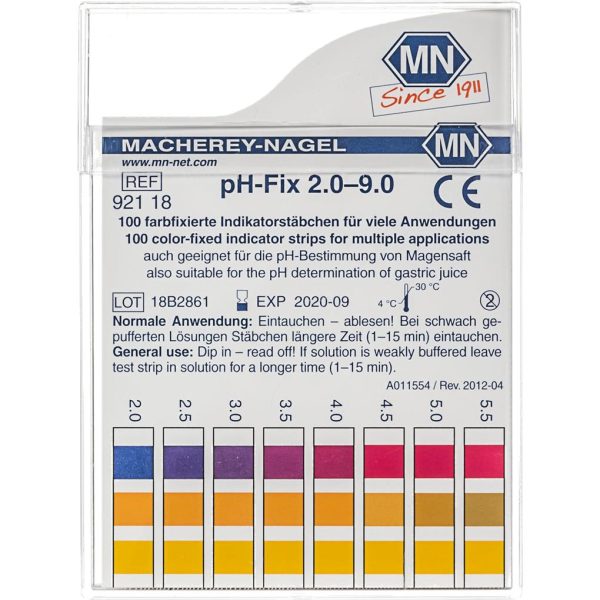 INDICADOR PH-FIX STICK PH 2.0-90 C/100