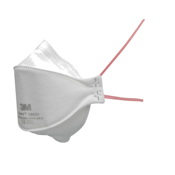 MASCARILLA AURA FFP3 TIPO IIR 1863+ C/120