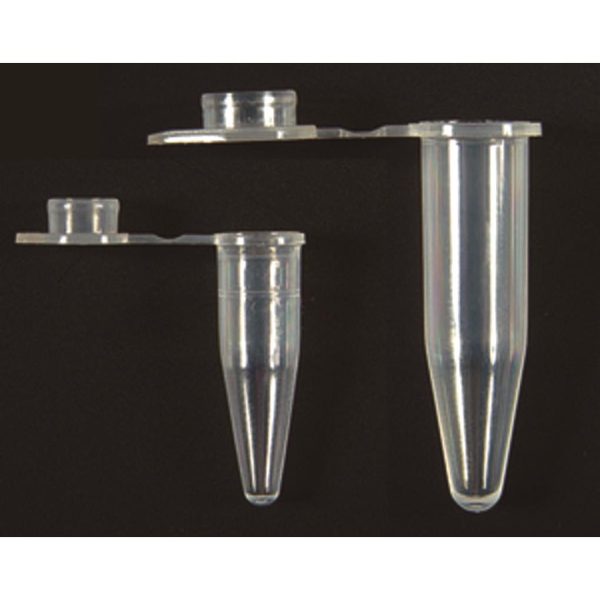 TUBO PCR 0.2 ML FLAT-CAP  NATURAL C/1.000