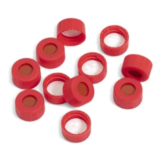 TAPON ROSCA AZ.PTF/SEPTA SILIC.ROJA C/500