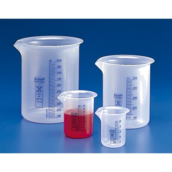 VASO F/ BAJA GRADUADO AZUL 500 ML