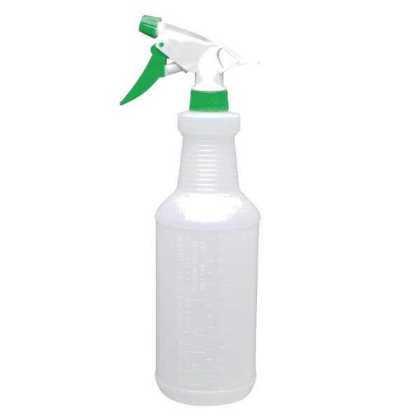 BOTELLA PLASTICO C/ PULVERIZADOR VERDE 750ML