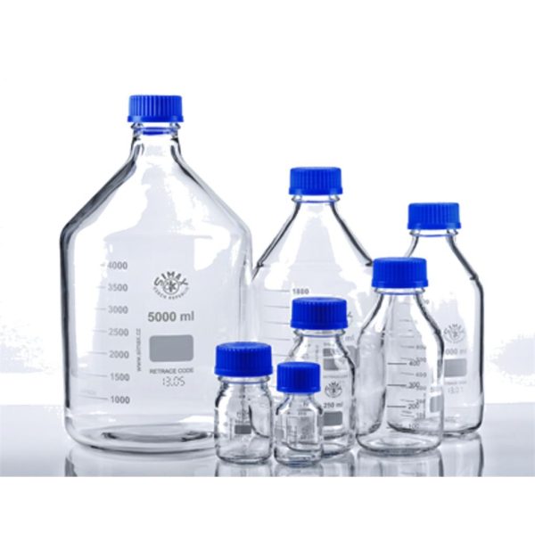 FRASCO ISO C/TAPON Y ANILLO AZUL 500 ML
