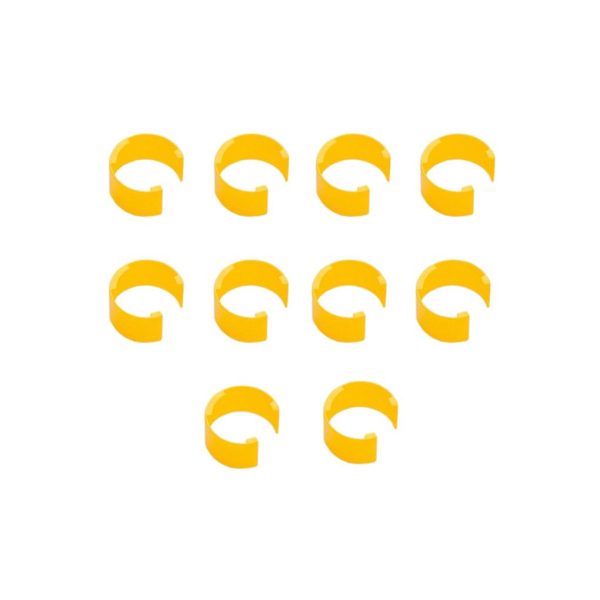 COLORIS CLIPS AMARILLO C/10