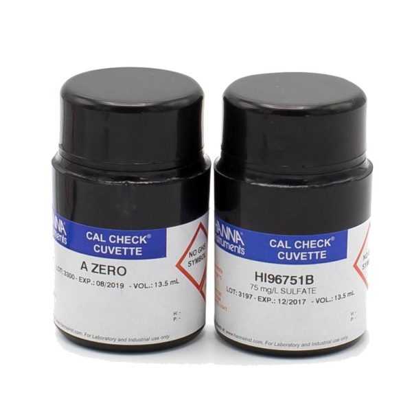 KIT PATRONES CALIB "CAL CHECK" SULFATOS