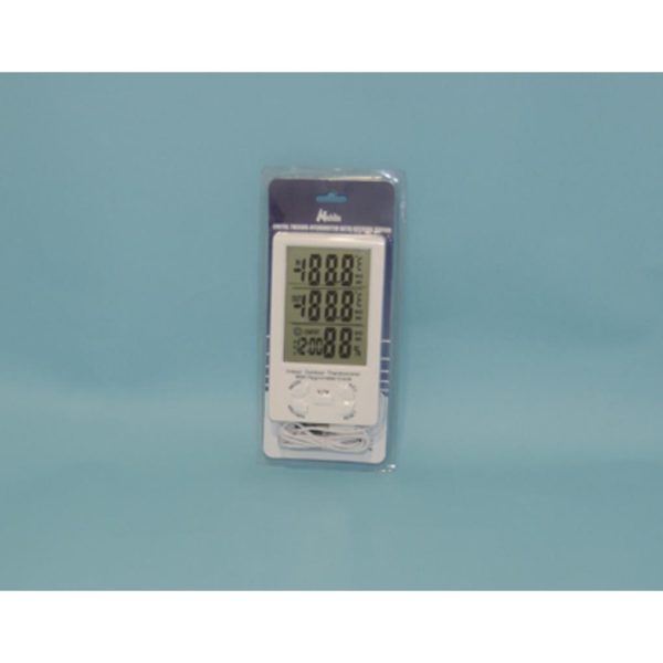 TERMO-HIGROMETRO DIGITAL C/SONDA EXTERIOR