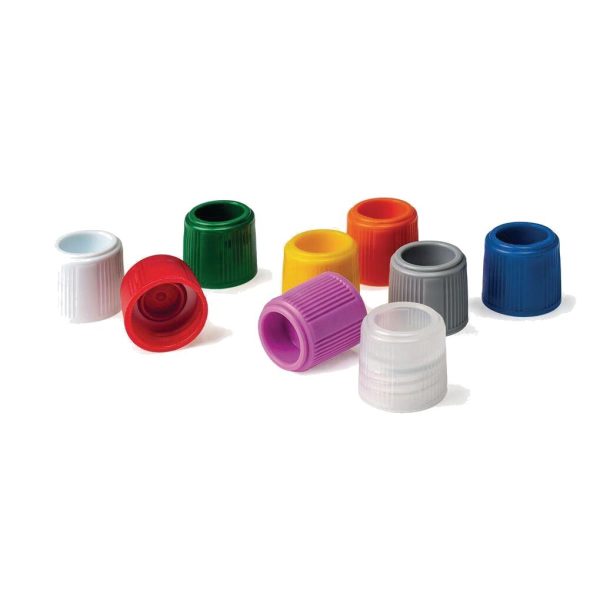 TAPON ROSCA P/TUBO 5 ML ROJO, C/1000