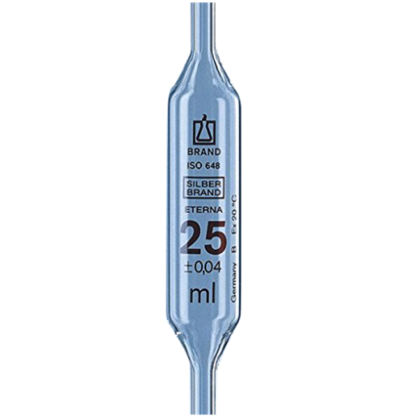 PIPETA 1 AFORO CLASE B 1 ML MARRON