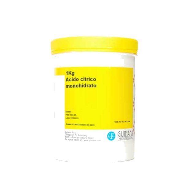 ACIDO CITRICO MONOHIDRATADO 1KG
