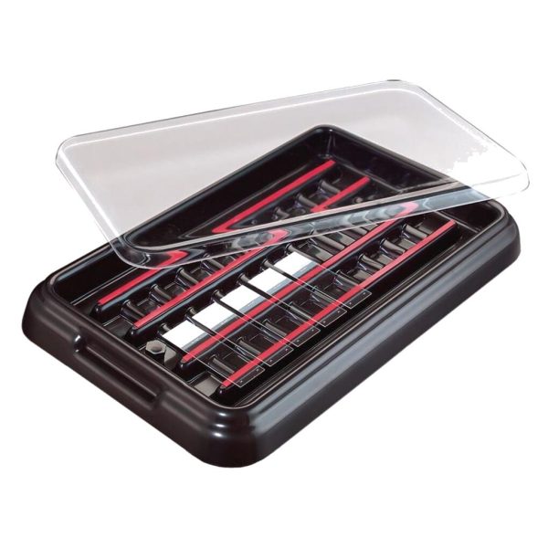 STAINTRAY BASE 20 SLIDES WITH BLACK LID