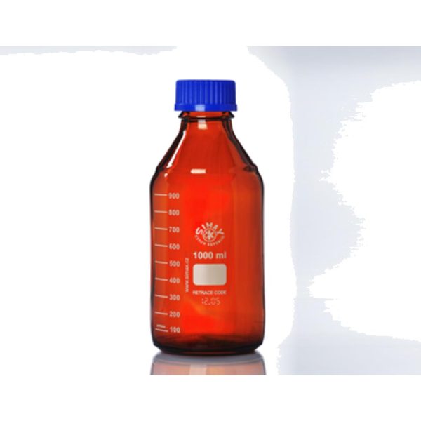 FRASCO ISO TOPACIO C/TAPON 1000 ML